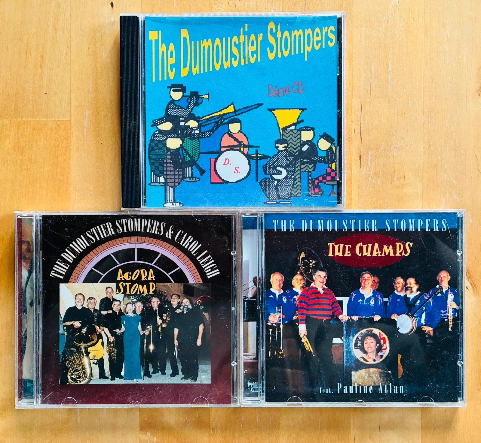 Lot 3 CD The Dumoustier Stompers.
